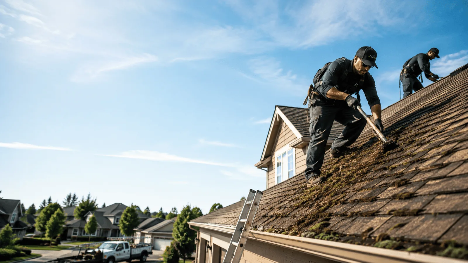 Roof Moss Removal in Washington, TX near me